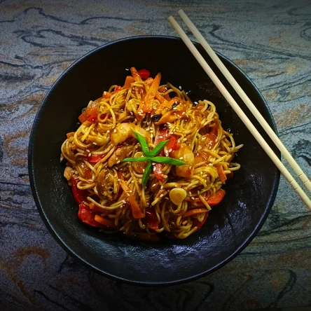 WOK Лапша с Морепродуктами